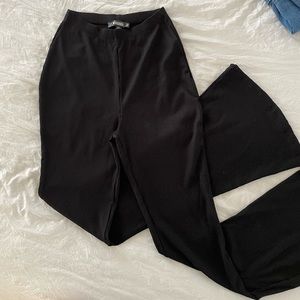 Brand new never worn black flared out pants